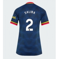 Arsenal William Saliba #2 Bortatröja Dam 2026-27 Kortärmad